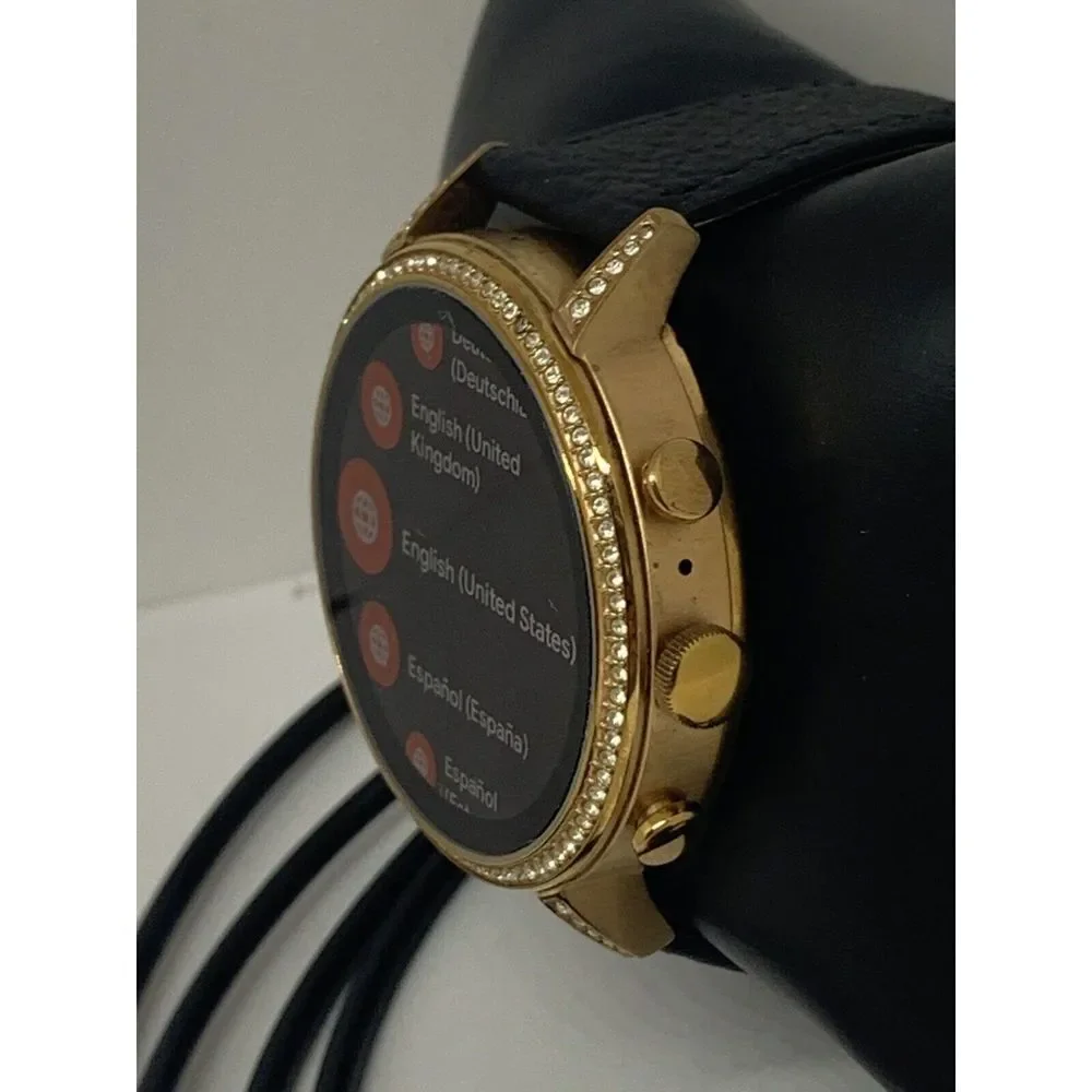 Fossil Gen 4 Authentic Digital Dial Smart Watch Custom Band FTW6011 QT480